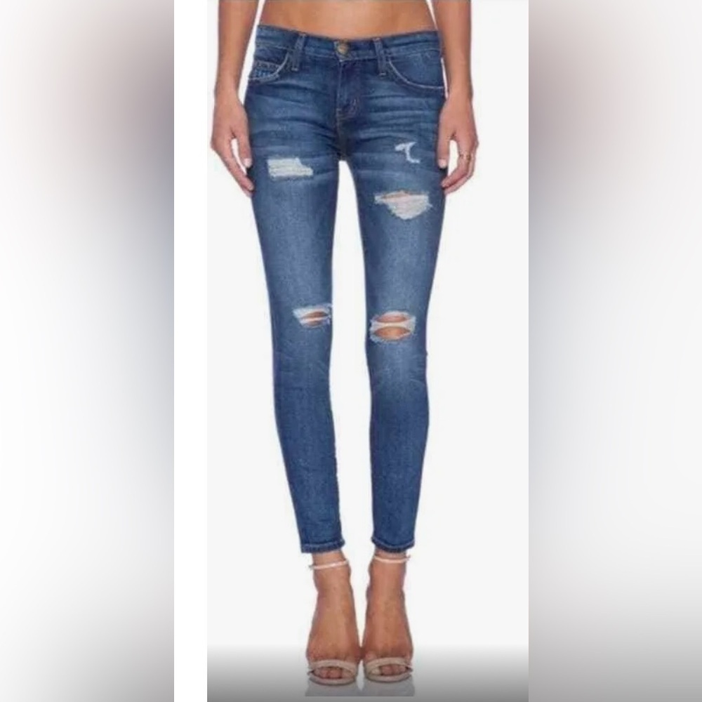 Current Elliot, size 29, ripped jeans